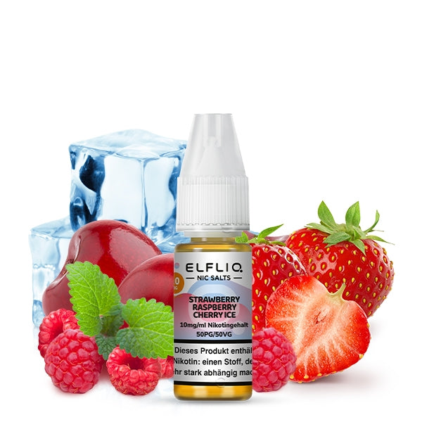 Strawberry Raspberry Cherry Ice - ElfLiq