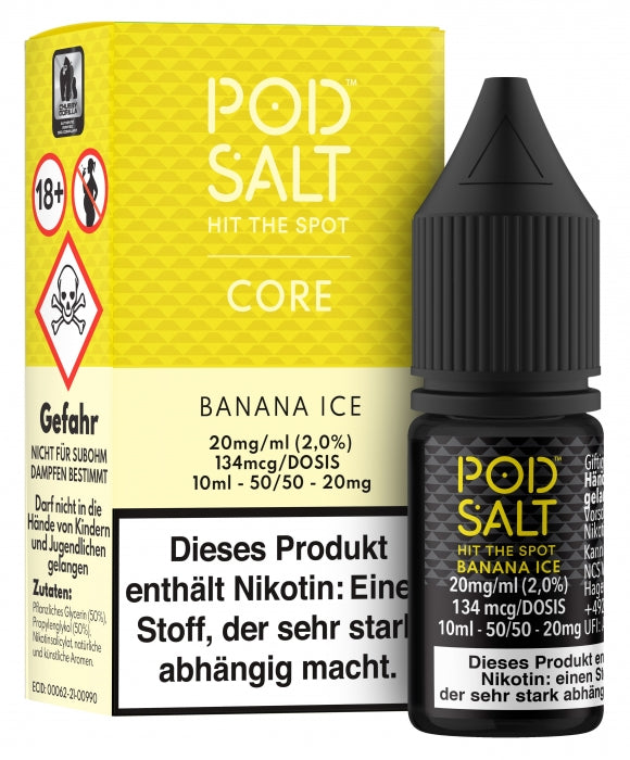 CORE Banana Ice Nikotinsalz Liquid – POD SALT